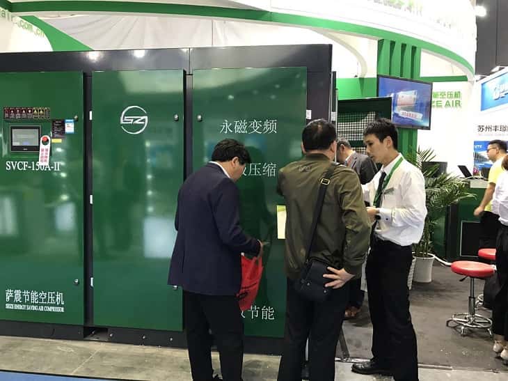 薩震150kw雙級壓縮螺桿空壓機