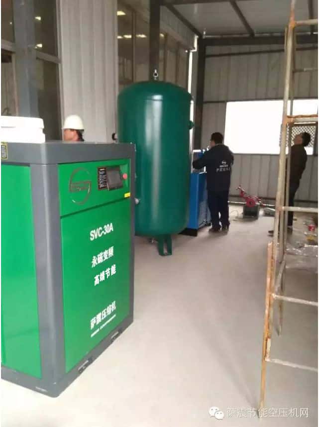薩震節能空壓機整機